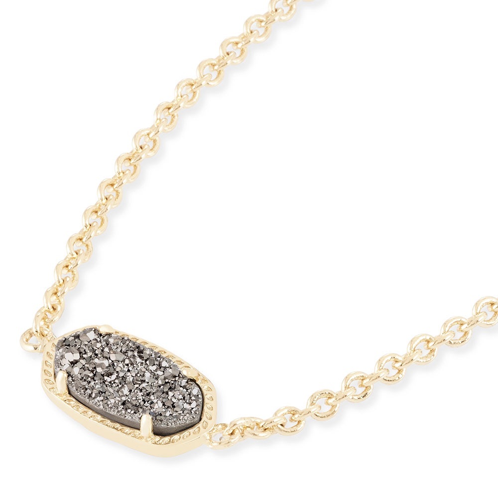 Kendra Scott Silver Drusy / Gold bracelet